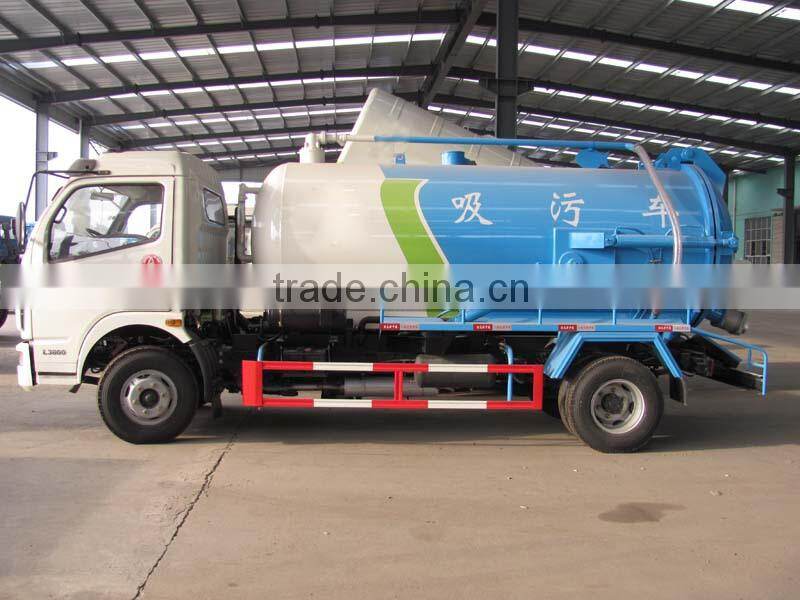 6000 liters DFAC vacuum trucks for sale