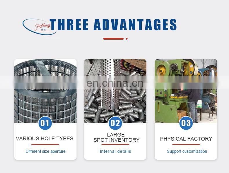 customized Stainless steel punching filter cartridge