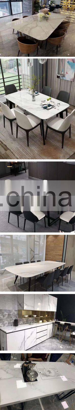 Thin tile porcelain big size tile polished sintered stone floor tile