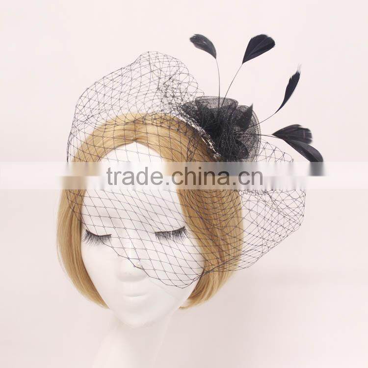 Wholesale Colors Fascinator hairclip For Party/Christmas