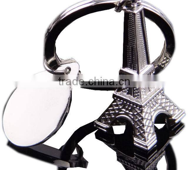 cheap custom eiffel tower keychains wholesale
