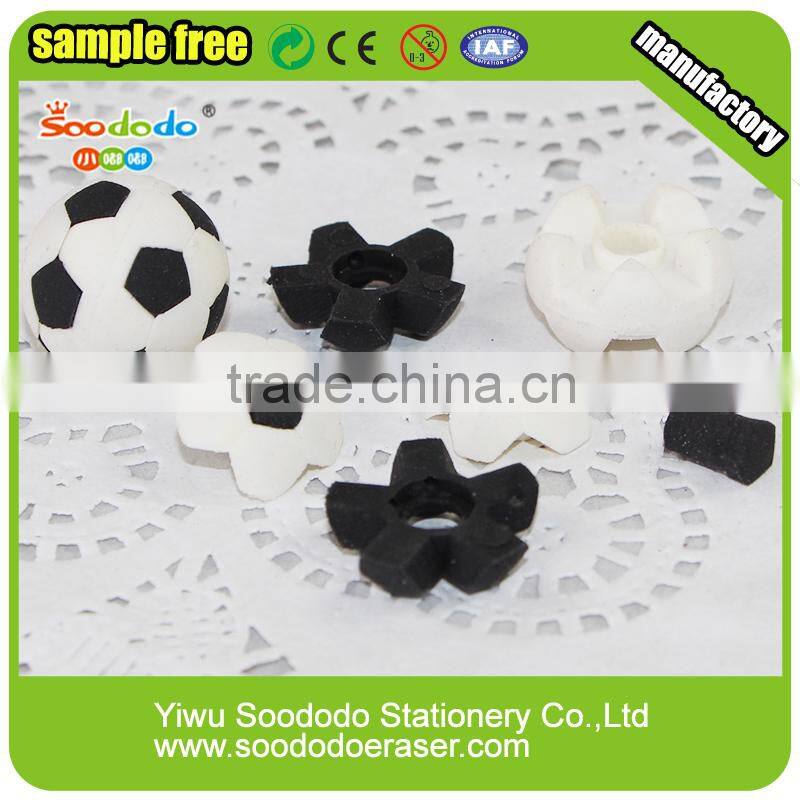 basketball printing rubber eraser Novelty erasers