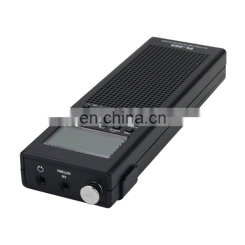 Black PL-365 Full Band Radio Single Sideband Digital Demodulation DSP Radio Receiver