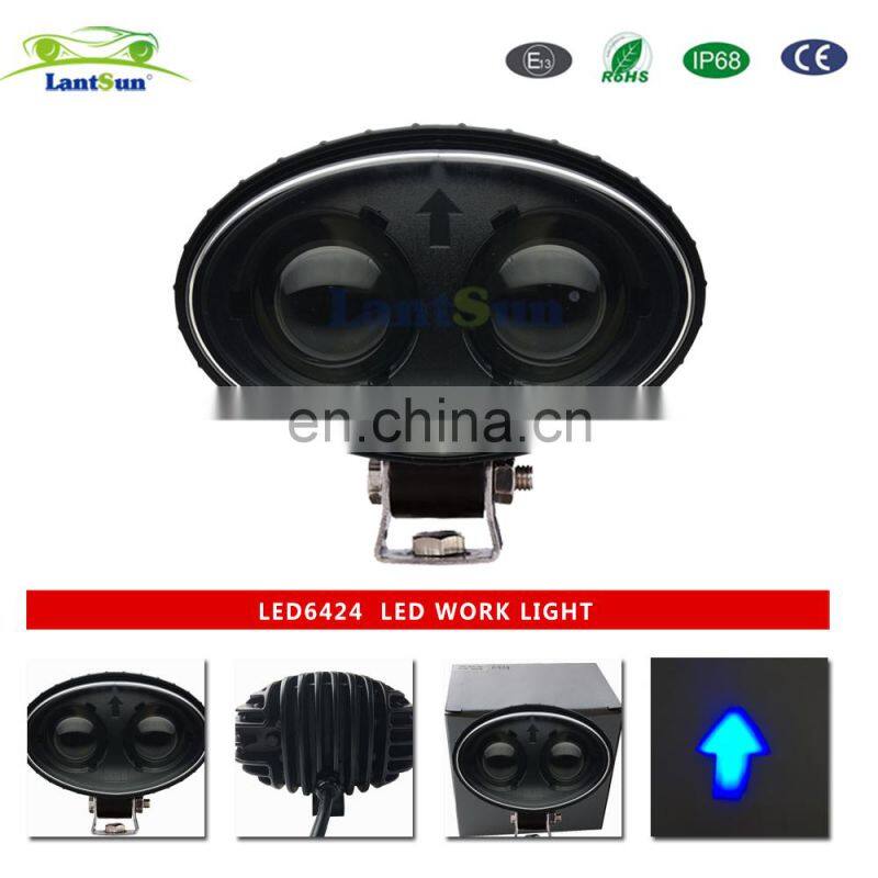 Lantsun LED6424 blue arrow work light led car accessories work light blue light