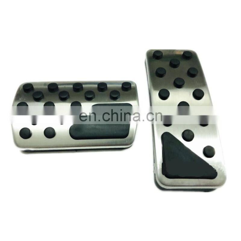 Auto Accelerator Pedal Foot Rest Pedal Pads Rubber Brake Pedal For Grand Cherokee