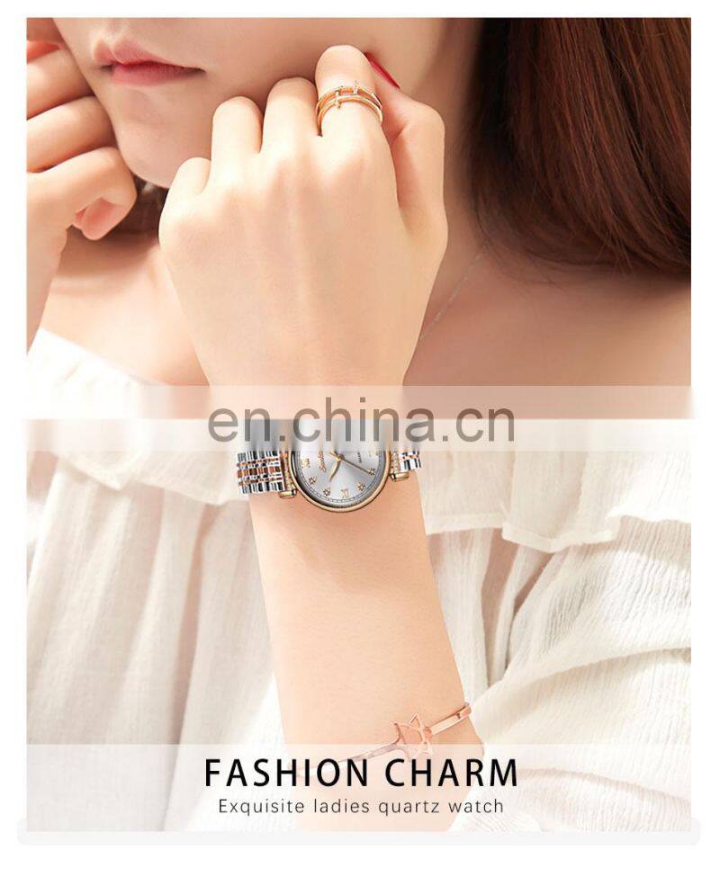 LIGE 6672 Fashion Women Watch Luminous Business Watches Ladies Luxury Waterproof Quartz WristWatch