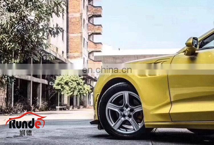 Runde Car Modification Accessories PP Material Front Rear Bumper Side Skirt Fender Suitable For Chevrolet Comero ZL1 1LE Body Kit