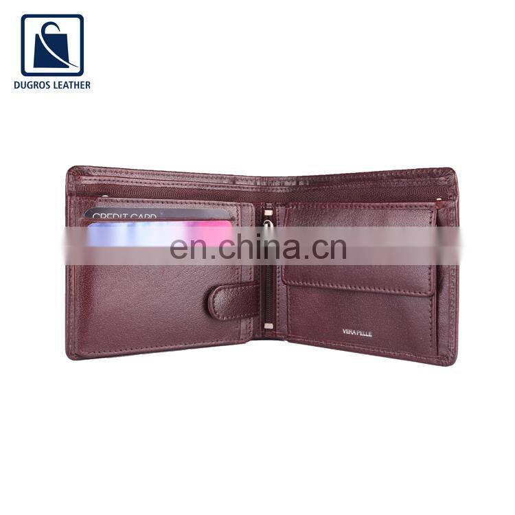 Latest Arrival High Quality Wholesale Modern Design RFID Genuine Leather Wallet