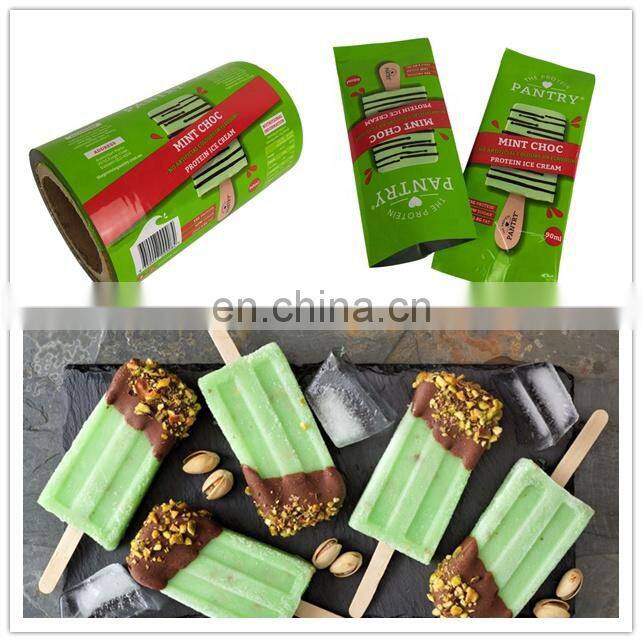 Manufacturer ice cream packaging plastic popsicle packaging bag