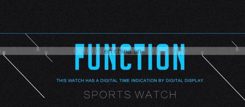 SINOBI Multi Function Men Wristwatch S9733G Full Calendar Window Male Watch LED Display Digital Watches