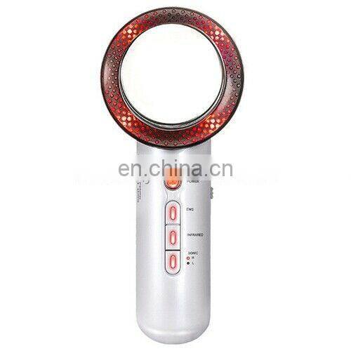 3 In 1 Ultrasound EMS Infrared Body Massager Cavitation Fat Remover Slimming Beauty Instrument