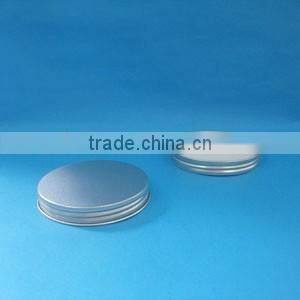 D81.5*13MM aluminum cap/ nature color dried tea metal screw cap/ aluminum cap for PET bottle