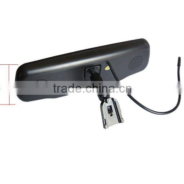 4.3inch original rear view mirror monitor,AV signal auto detect power on/off
