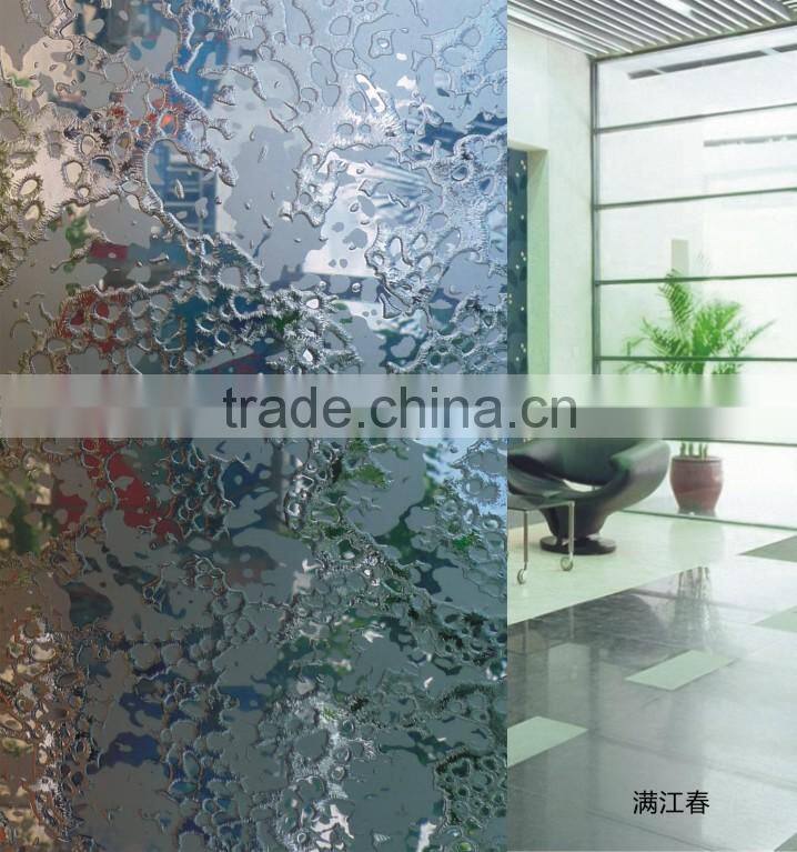 decorative artistic glass stained glass diamond glass delta