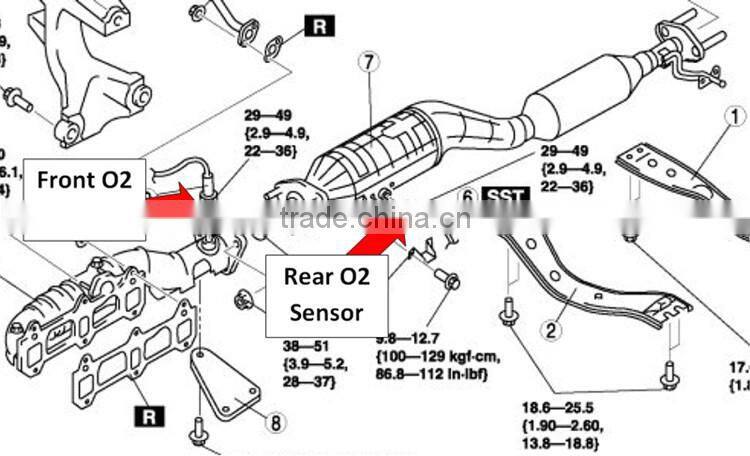 36531-PLE-003 192400-1030 oxygen sensor Air Fuel Sensor for 02-04 Honda CR1V 2.4L 01-05 Civi1c 1.7L 234-9005