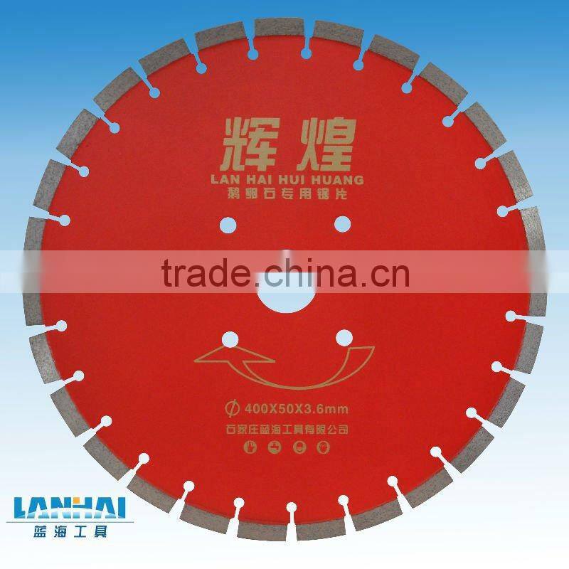 diamond saw blade cutting tools for cobblestone road