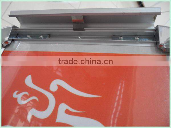 Aluminium alloy free-standing poster frame