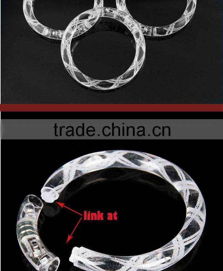 Thread Style LED Bracelet Light Up Bracelets Flashing Wrist Bracelet For Christmas