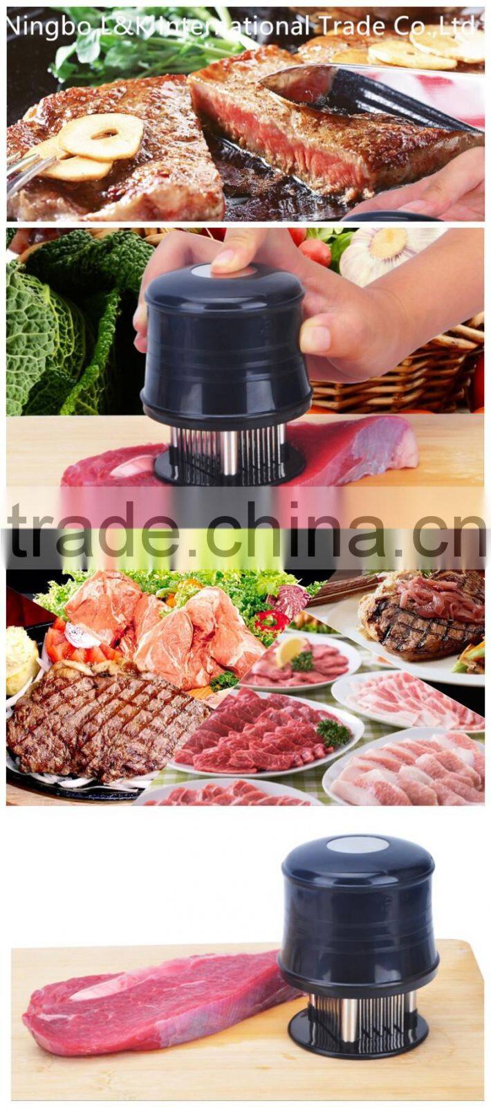 Hot Sale 56-blade stainless needles manual meat tenderizer