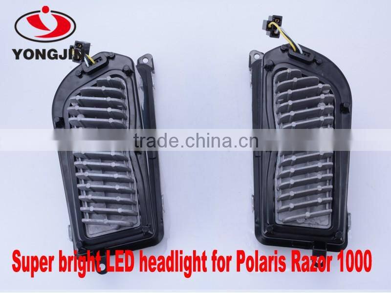 High Intensity Spot LED Headlight Fit For Polaris RZR XP1K RZR 1000 RZR900