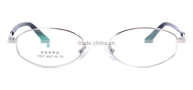 Full-rim metal oval new model fancy reading eyewear optical glasses frame from china