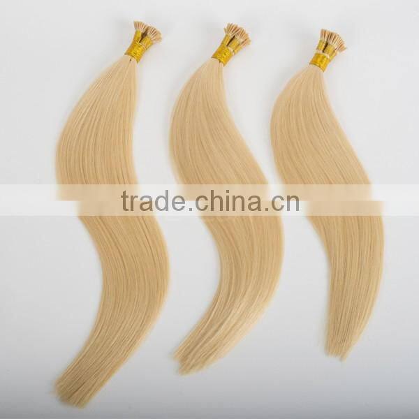 100 strands, 1g per strand i tip human hair extension no shedding