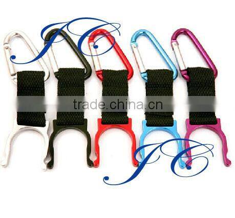 Fashion multitool plastic carabiner with strap by manufacture