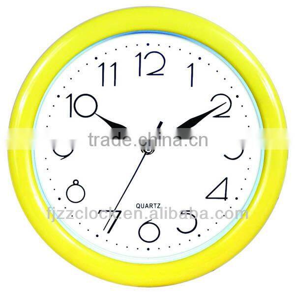 10 Inch Decoration Small Round Wall Clock As Gift