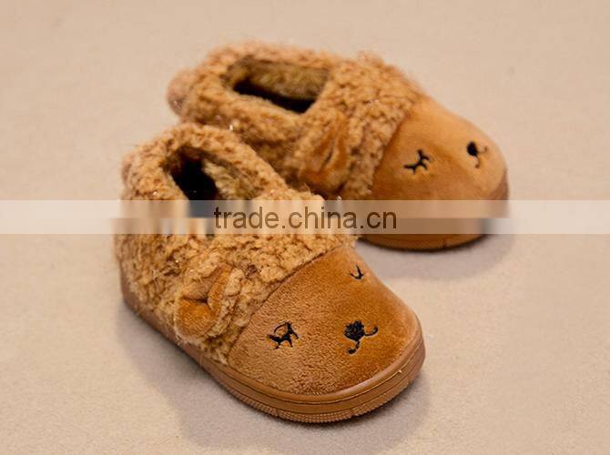 Cartoon baby shoes children shoes sheep carton baby winter shoes