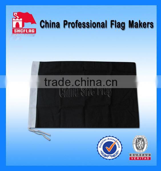 Cheap advertising black and blank car flags for sale