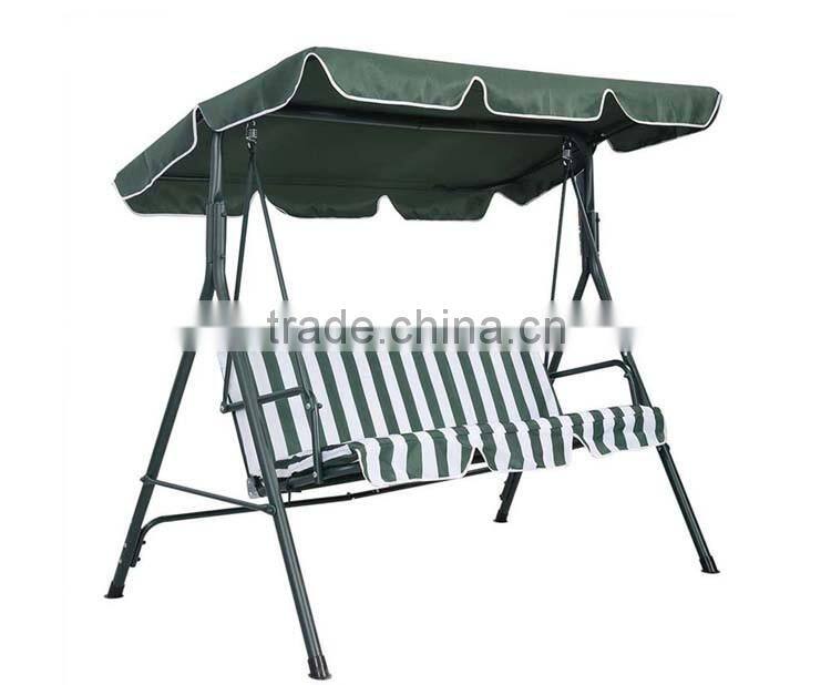 Outdoor Leisure Waterproof Easy 3 Seater Swing Chair Patio Swing Hanging Chair