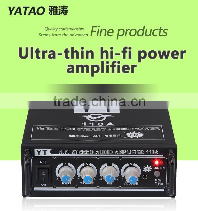 car audio mini box speaker YT-118A with CD/VCD/DVD