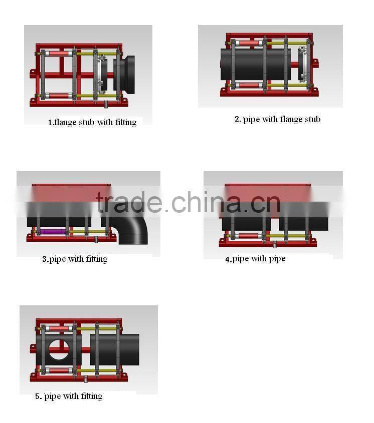 SHD315 PE pipe butt welding machine