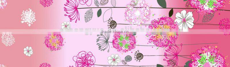 100%polyester printed fabric/brushed soft handfeeling fabric for bed sheets,bed mattress cover pigment designs