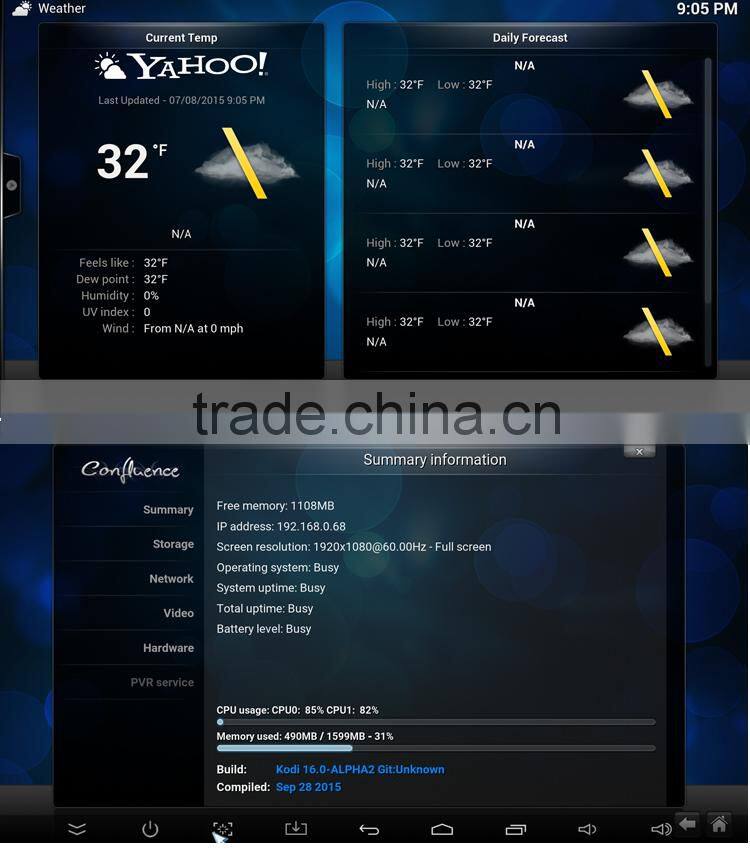T10 TV Box Original iLepo TV BOX , iLepo android tv box, Quad Core Android 4.4 Smart TV box Kit 4K