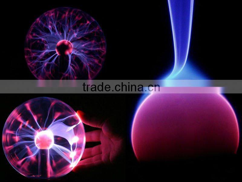 christmas 3' decorative battery operated plasma ball