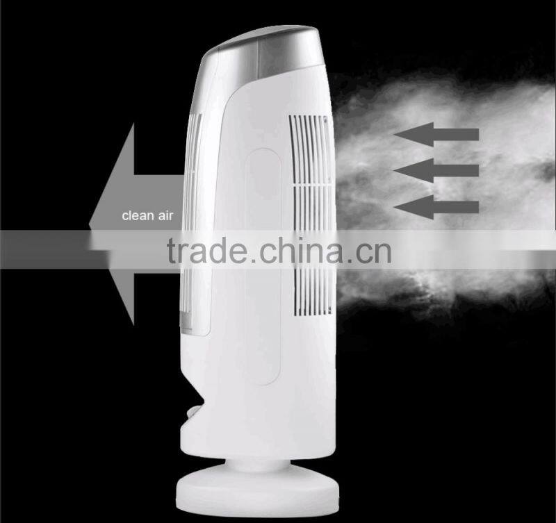 24" Air Purifier With Ionizer Powered By AC/DC Adaptor