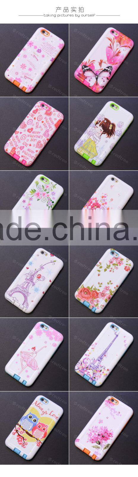 Custom Printing Images Armor Durable Cell Phone Case Cover for Huawei p6