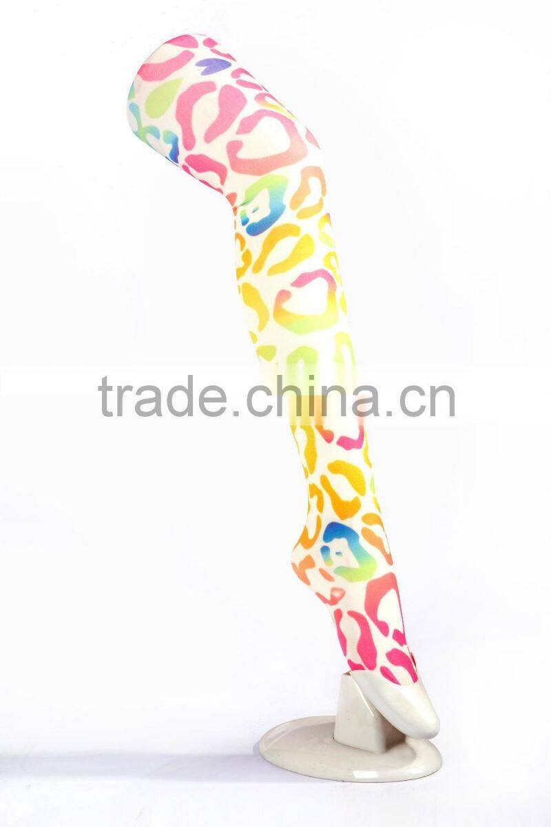 fashion comfortable competitive sublimation men's spandex socks