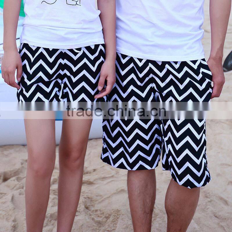 Wave shape xxx sexy beach short pants