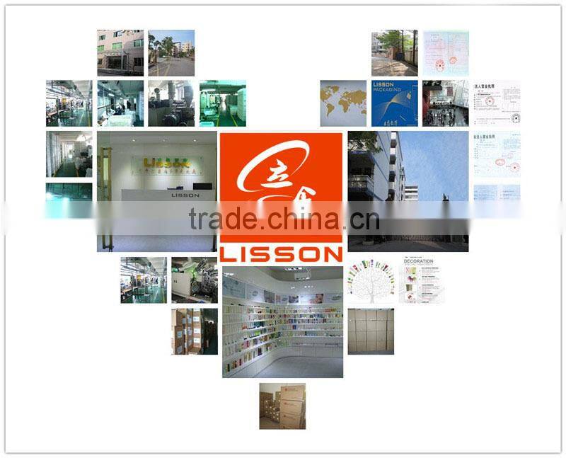 labeling collapsible empty tube with champagne aluminium cap