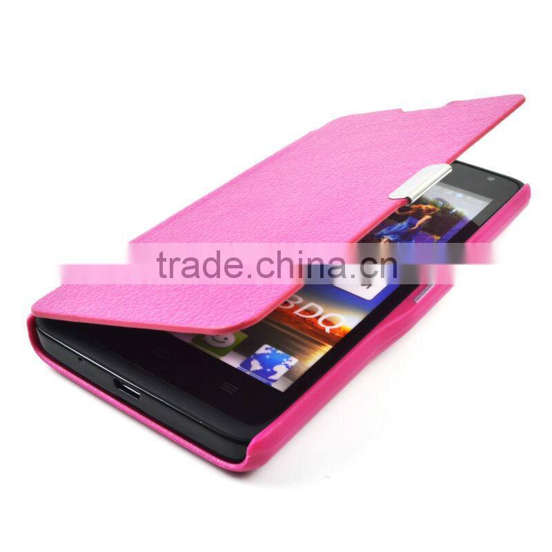 Wholesale price Colorful flip cover case for Huawei Y530