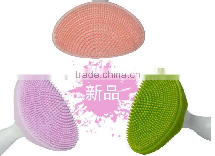 New product custom silicone facial cleaning brush