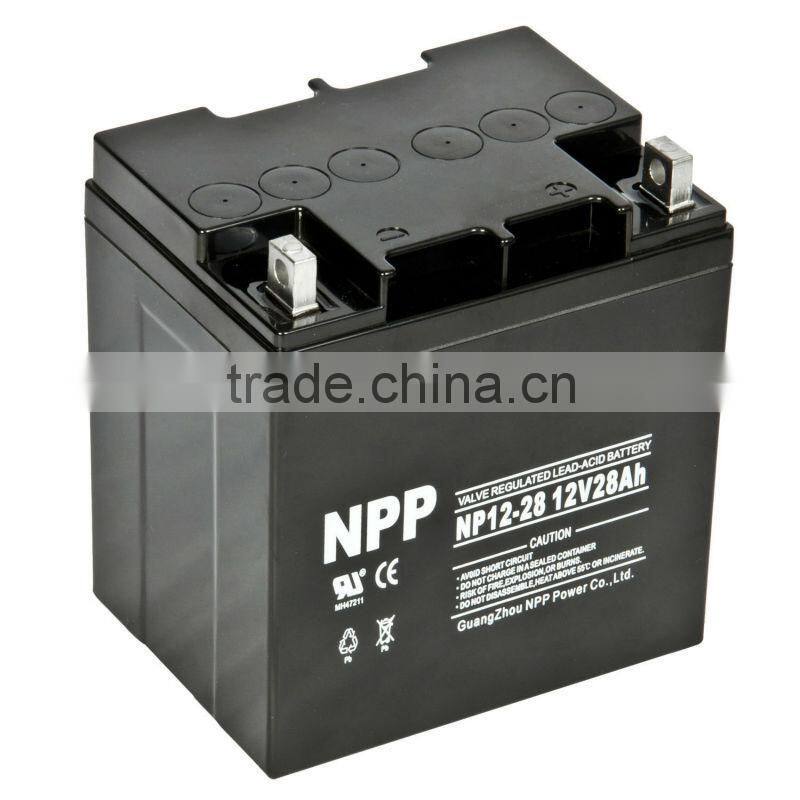 NPP12v50ah lead acid battery for Electric-Bike