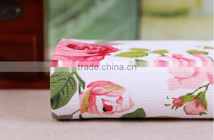 100% Cotton Flower Printed Canvas Fabric Wholesale