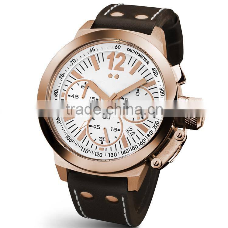 Build your watch brand easily man stainless steel hand watch outdoor sport