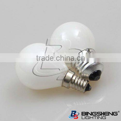 cheap incandescent bulb G45 milky