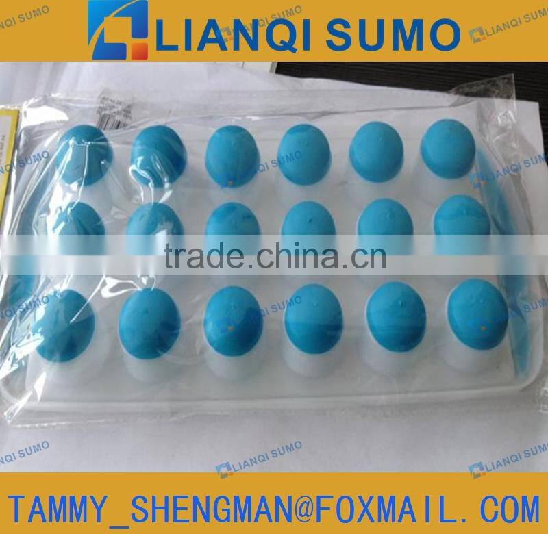 FDA Food Grade ice cube tray with TPR+PP