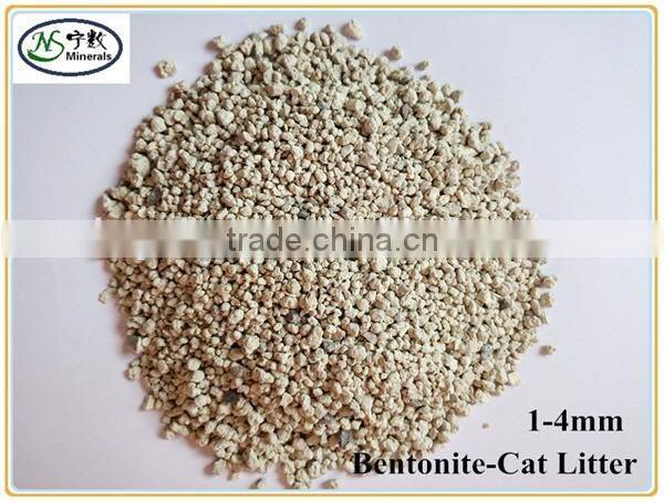 100% Sodium Bentonite Cat Litter for Clean Up/Grooming Products Type