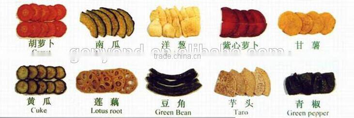 continuous french fries frying machine/industrial frying machine for potato&cassava